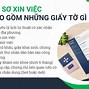 Hồ Sơ Xin Việc 2023 Gồm Những Gì